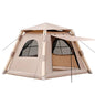 Inflatable All-Season Camping Tent with Air-Beam Frame and Fast Setup Design