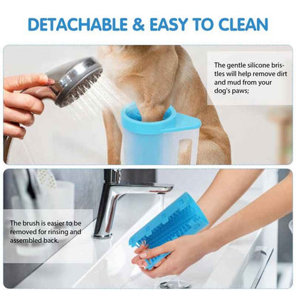 🐾 Portable Dog Paw Cleaner Cup