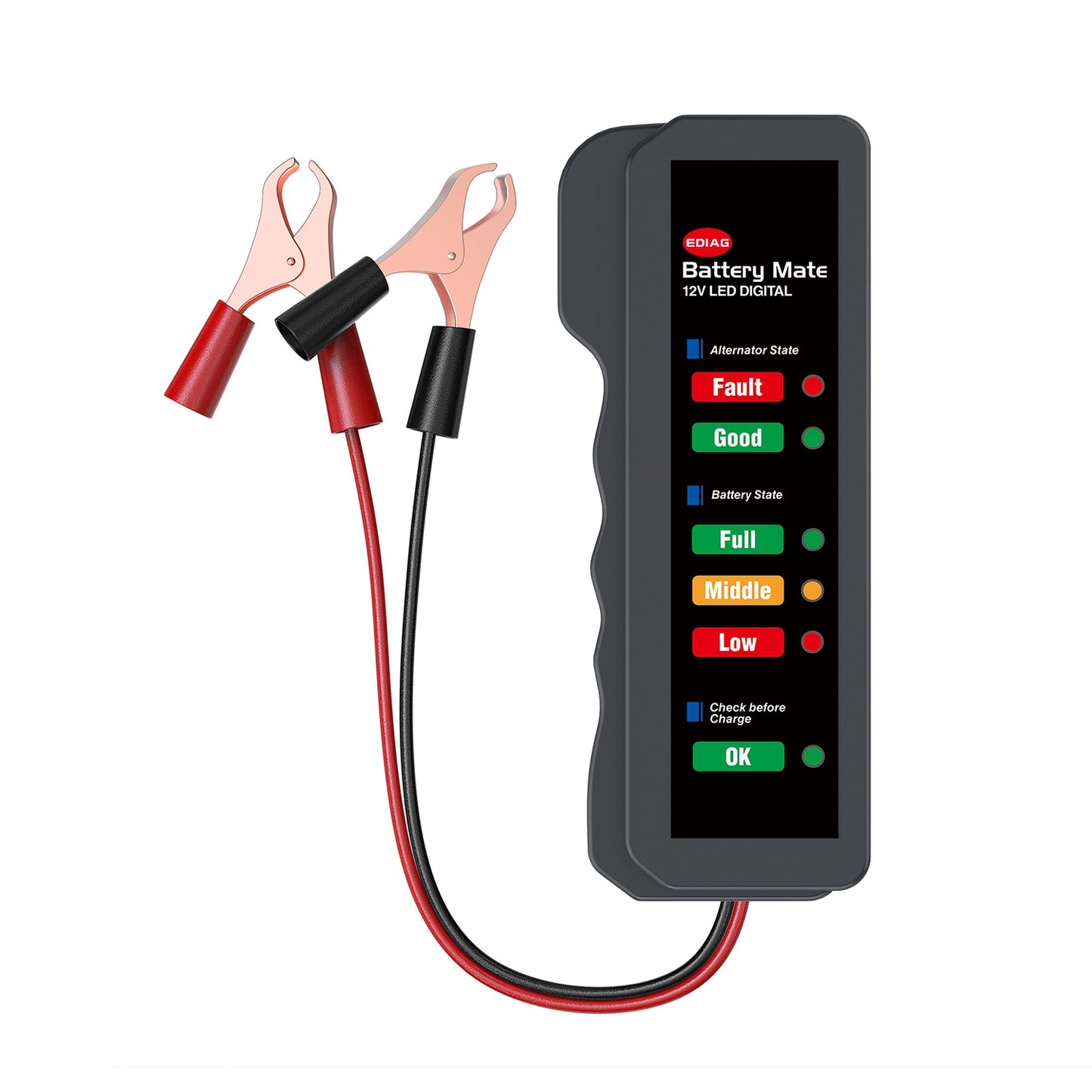🔋 EDIAG BM310 – 12V Car Battery & Alternator Tester