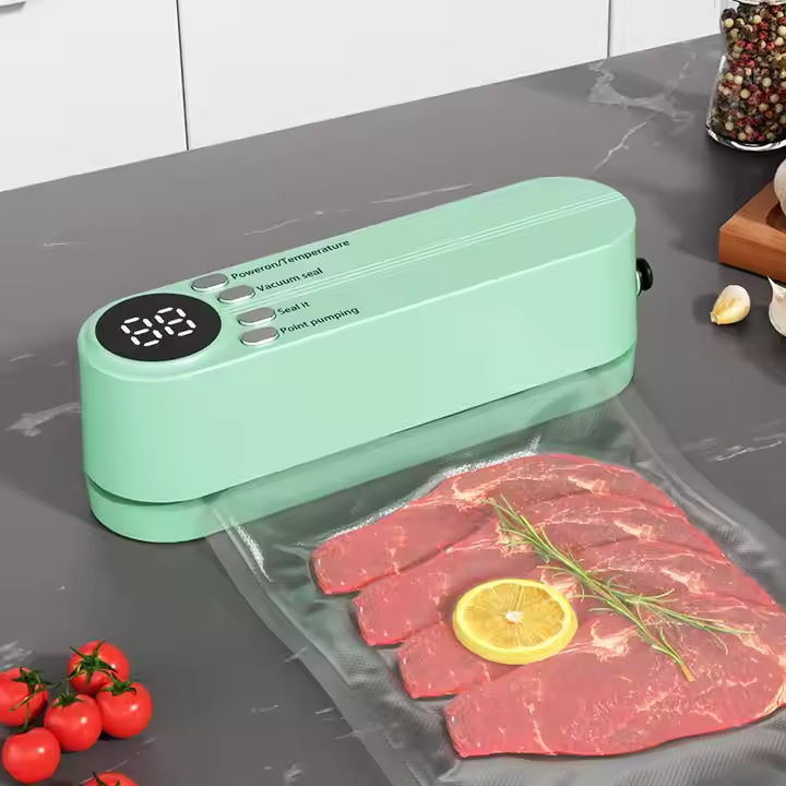 🌀 Mini Wireless Automatic Vacuum Sealer (3-in-1)