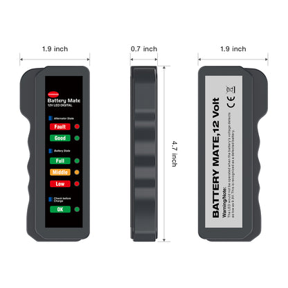 🔋 EDIAG BM310 – 12V Car Battery & Alternator Tester