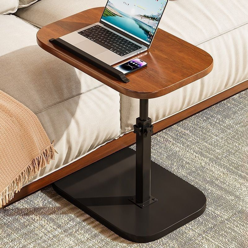 Adjustable Height C-Shaped Side Table for Sofa, Bed, and Laptop Use