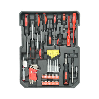 🧰 187-Piece Professional Tool Set in Aluminum Trolley Case