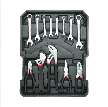 🧰 187-Piece Professional Tool Set in Aluminum Trolley Case