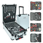 🧰 187-Piece Professional Tool Set in Aluminum Trolley Case