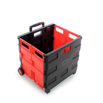 Supermarket Alloy Rod Portable Foldable Mini Folding Camping Grocery Wheeled Shopping Trolley Wagon Beach Shopping Folding Cart