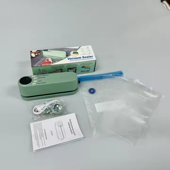 🌀 Mini Wireless Automatic Vacuum Sealer (3-in-1)