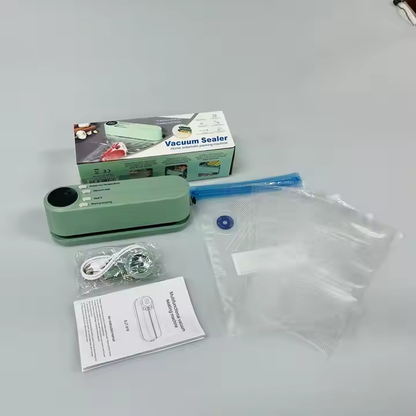 🌀 Mini Wireless Automatic Vacuum Sealer (3-in-1)